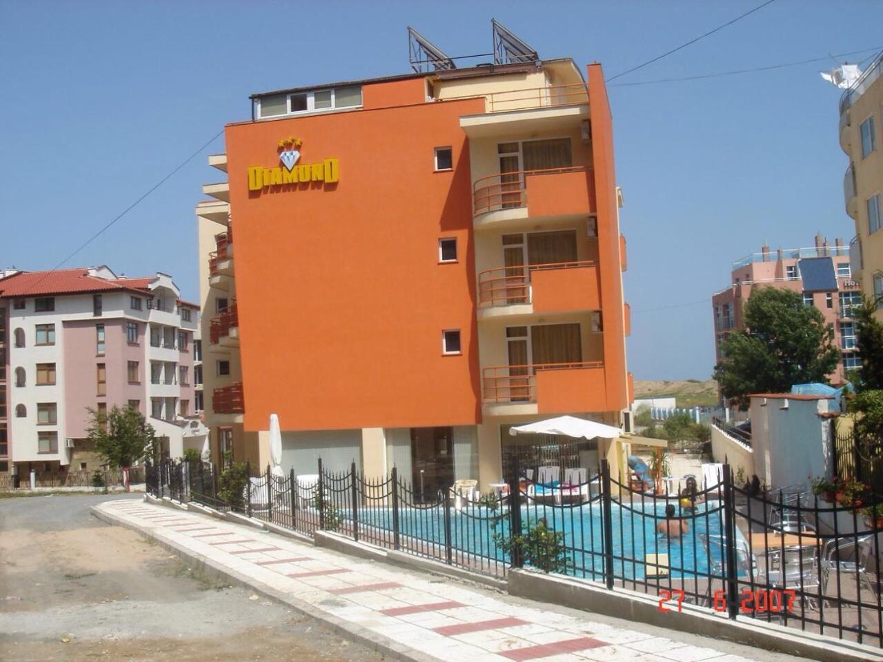 Diamond Hotel Primorsko Exterior foto